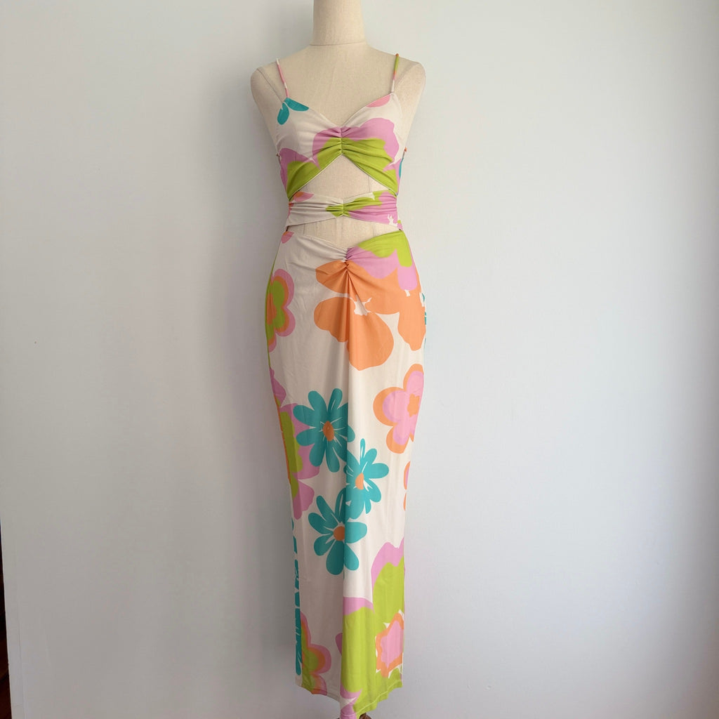 Sabo Cayli Cutout Dress Bubblegum Multi-Colour Size XS AU 6 NWT - Image 21