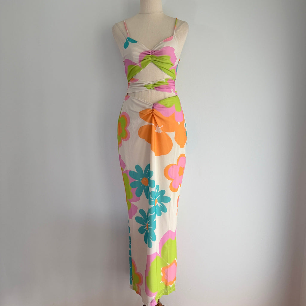 Sabo Cayli Cutout Dress Bubblegum Multi-Colour Size XS AU 6 NWT - Image 22