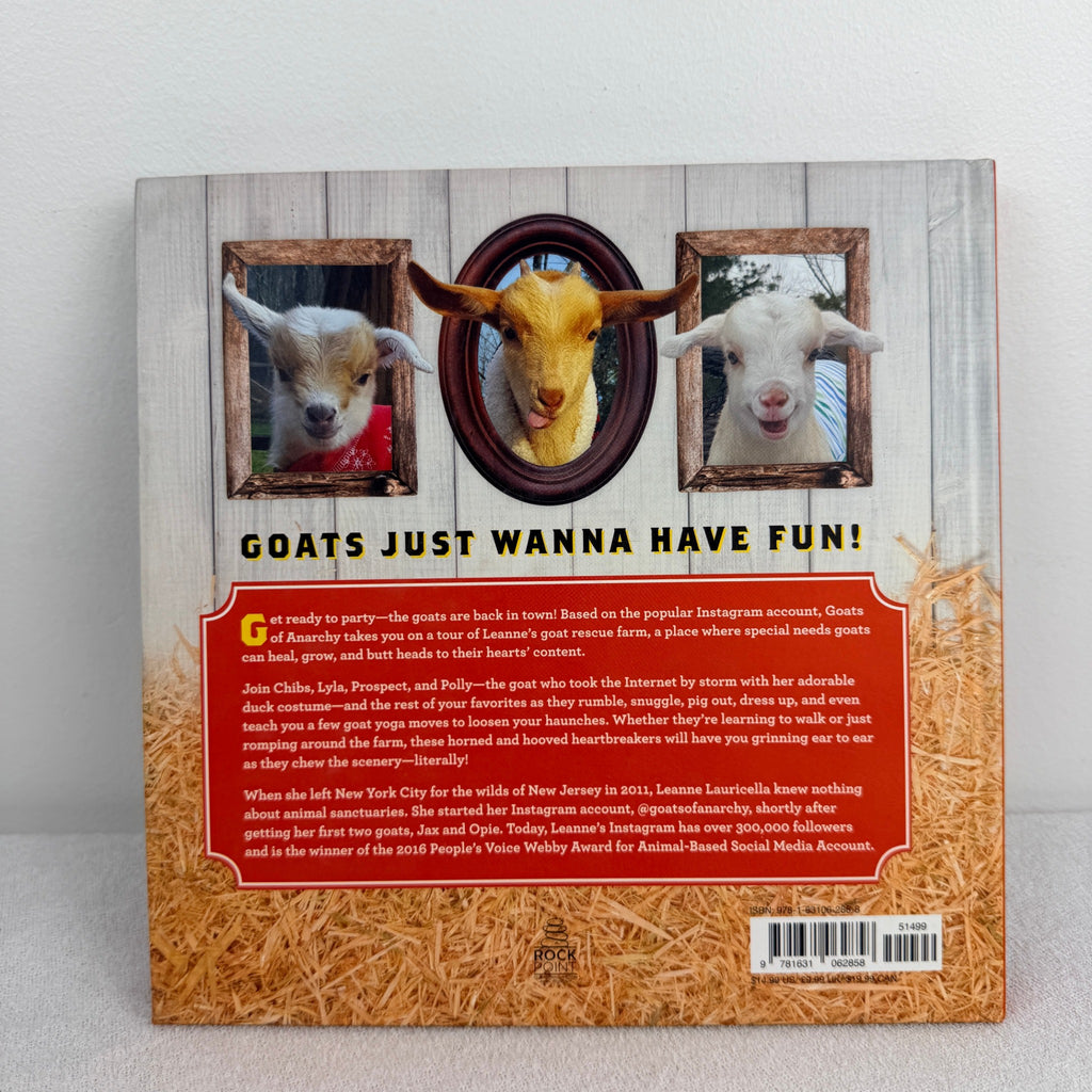 Rock Point Hardcover Book - Goats Of Anarchy Heartwarming Animal Rescue Story - Image 3