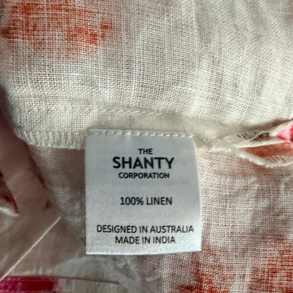 The Shanty Corporation Floral Linen Top - Lightweight Breathable Summer Essential - Image 7