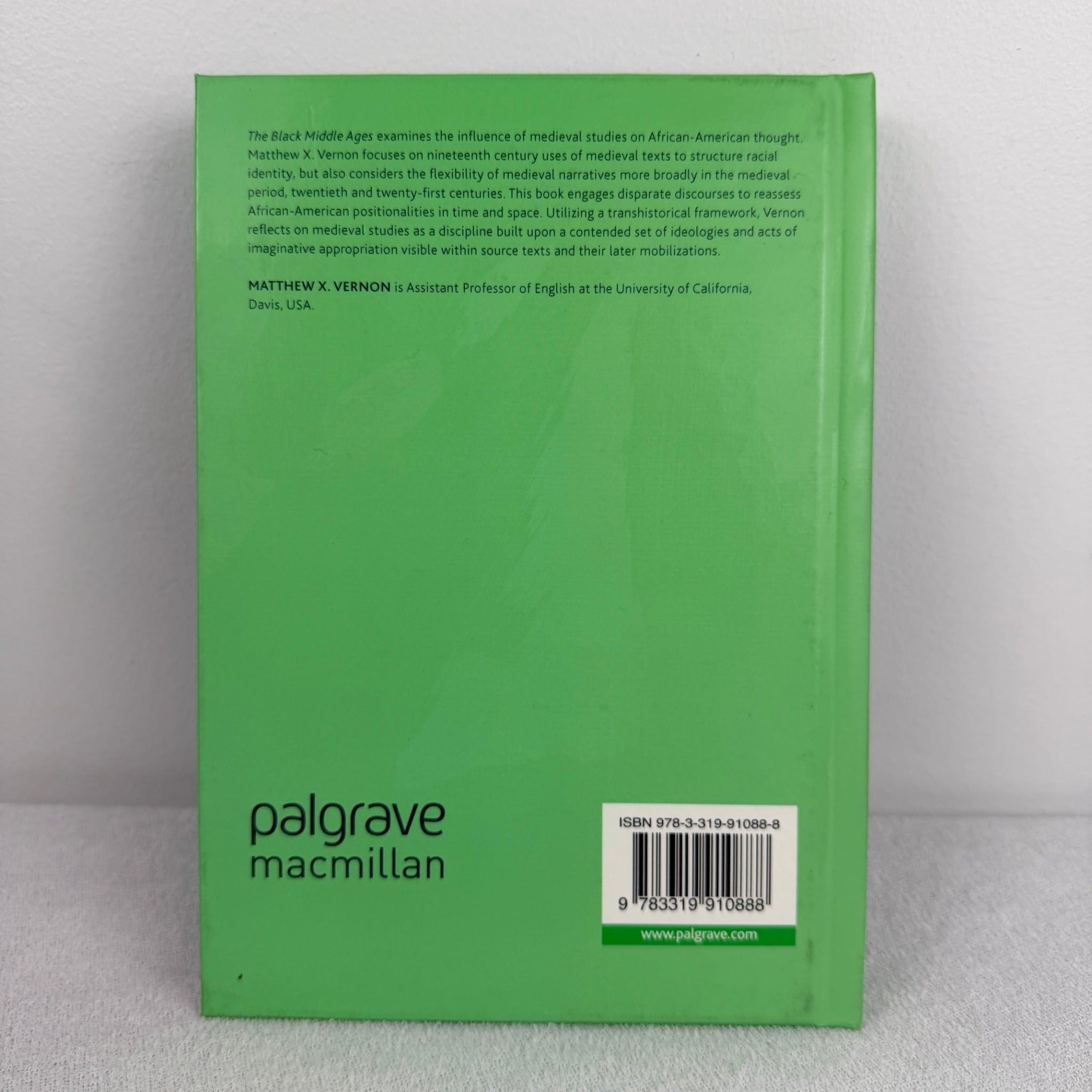 Palgrave Macmillan Academic Book - The Black Middle Ages by Matthew X. Vernon - Image 3