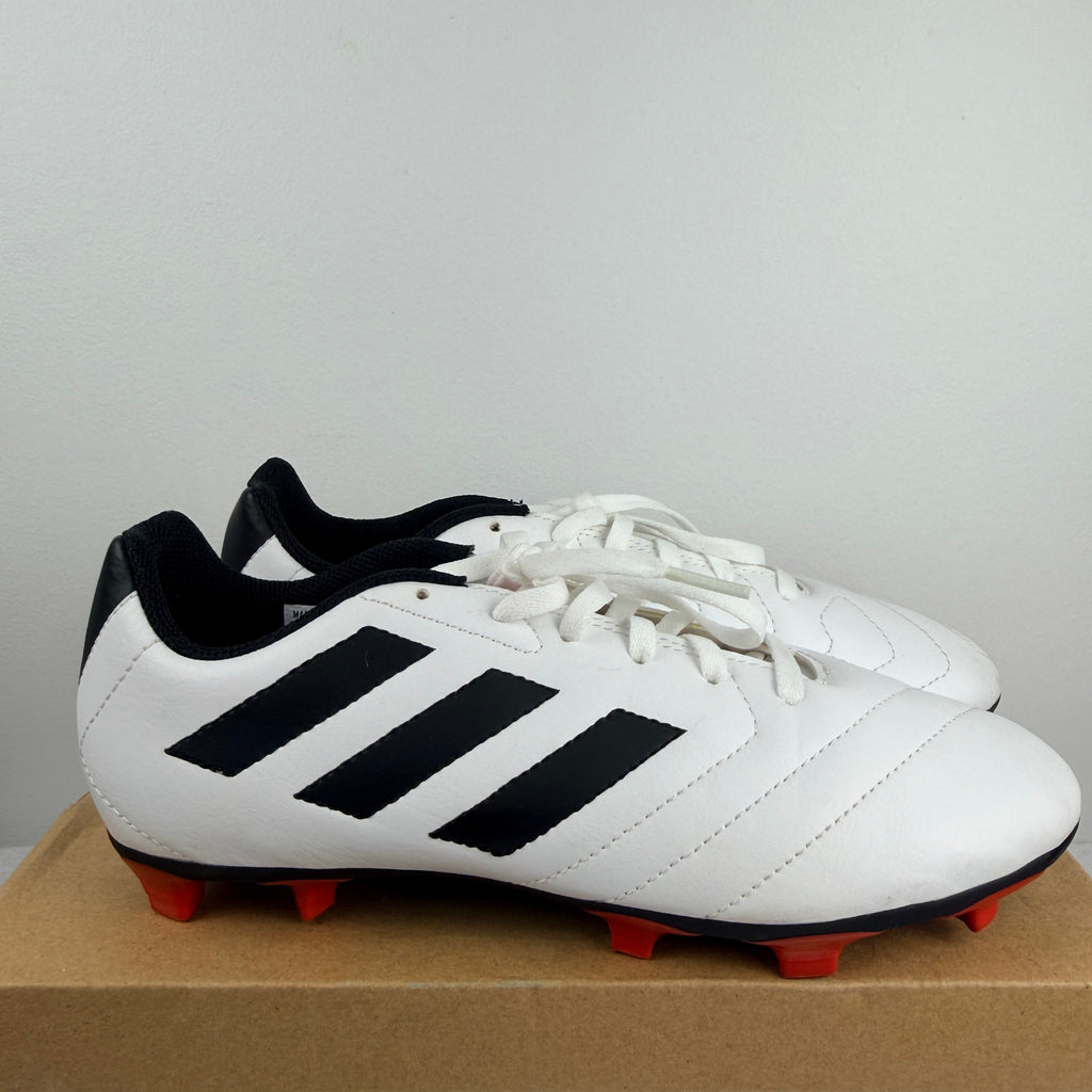 Adidas Goletto FG Junior Soccer Cleats - White/Black/Red Size US 6 - Image 3