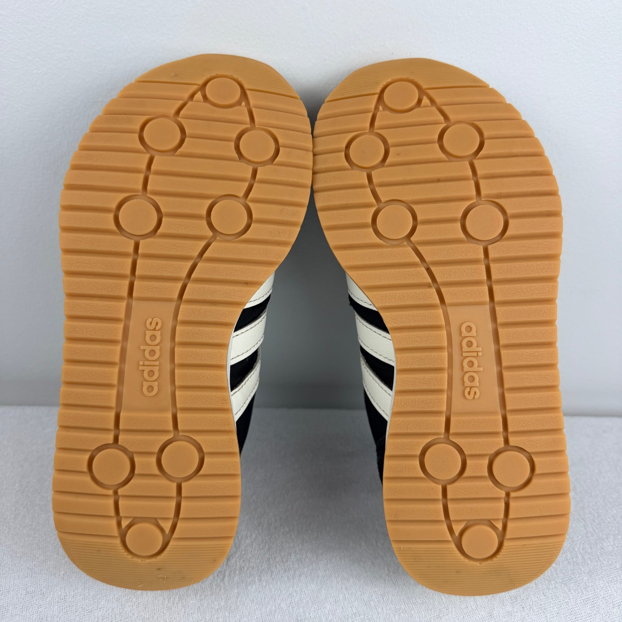 Adidas RUN 70s 2.0 Cloudfoam Black Youth Kids Size 5.5 Comfort Trainers Shoes  - Image 7