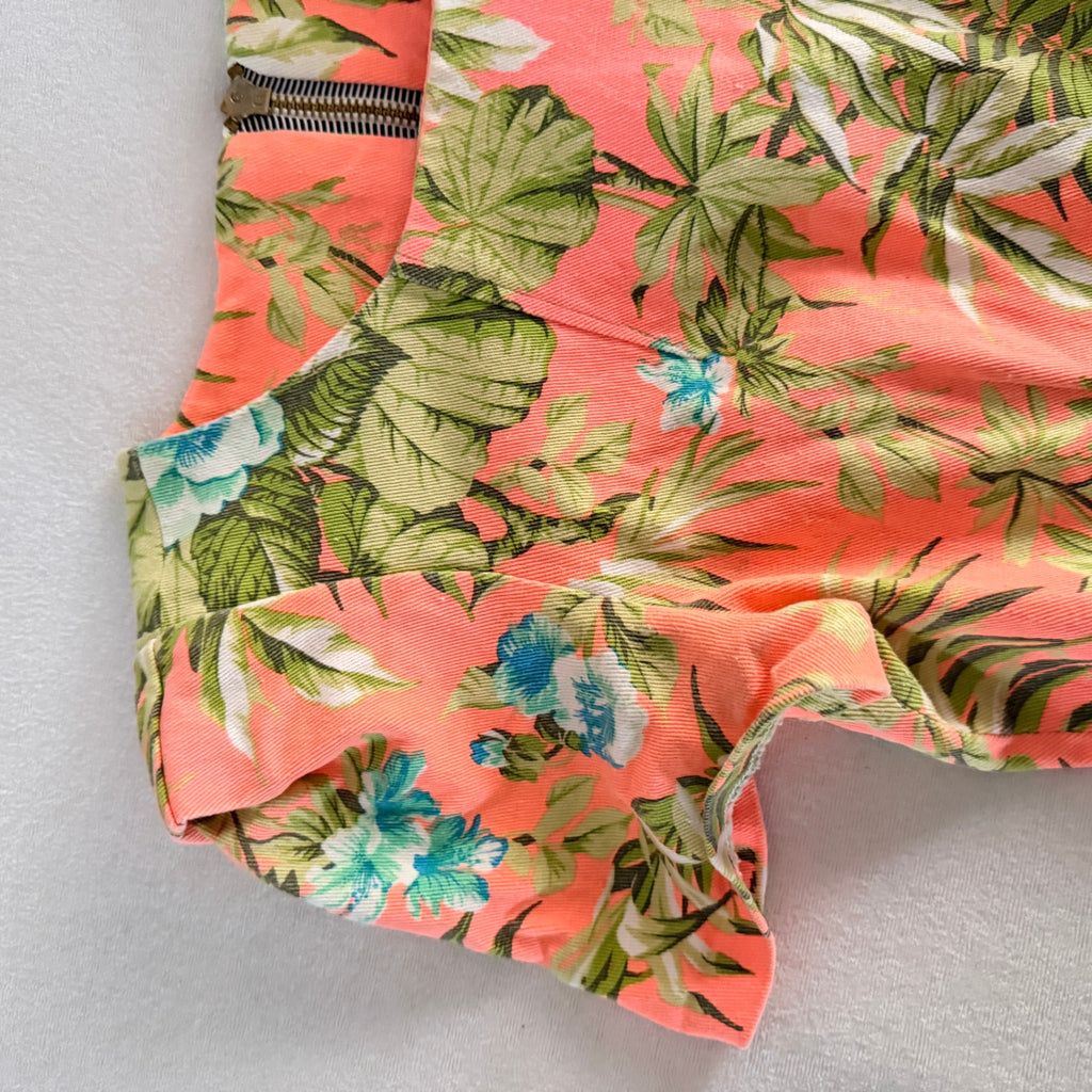 Sheike Floral Cotton Blend Mini Dress - Size 8 - Image 10