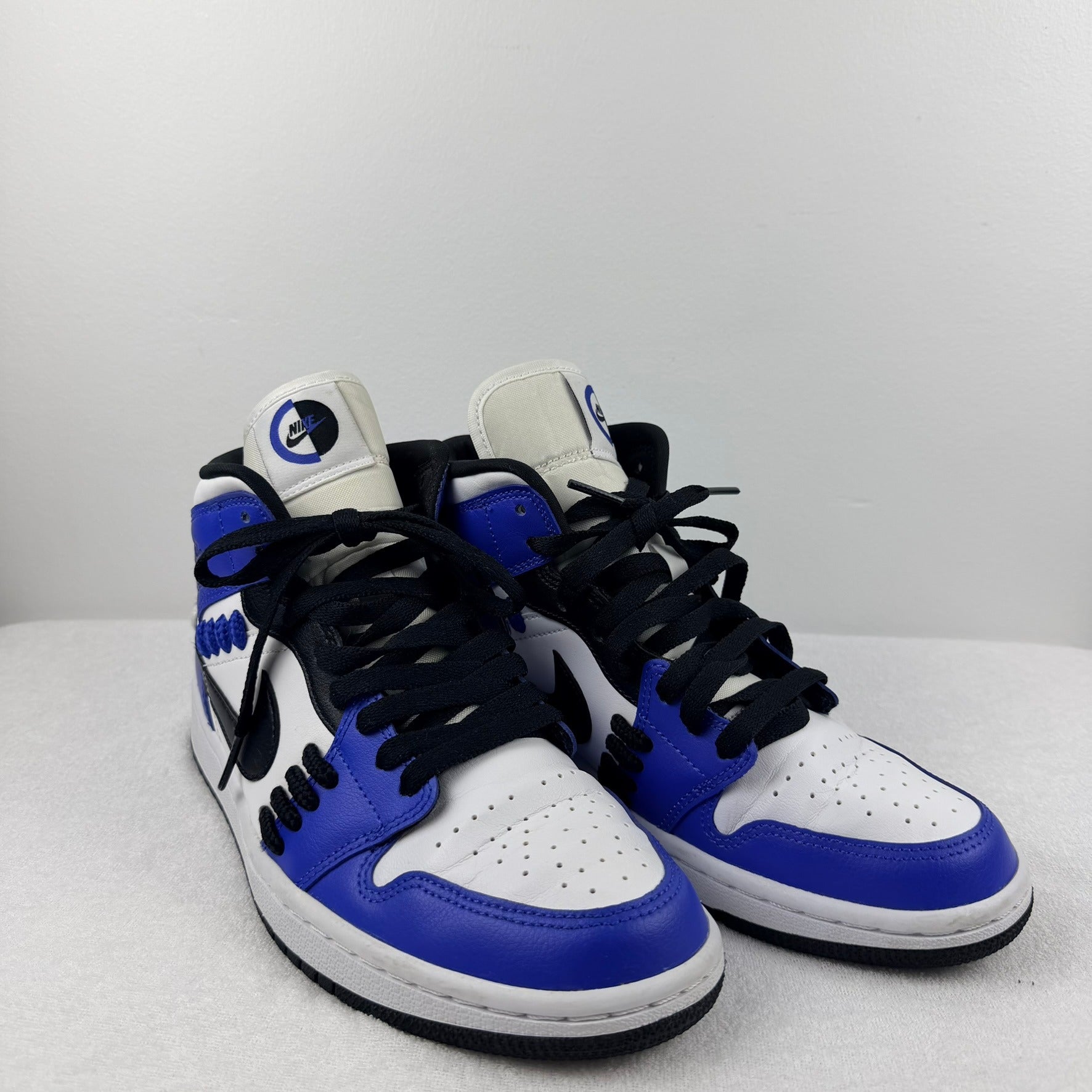 Nike Air Jordan 1 Mid SE Sisterhood Game Royal Sneakers Size US 8 - Image 2