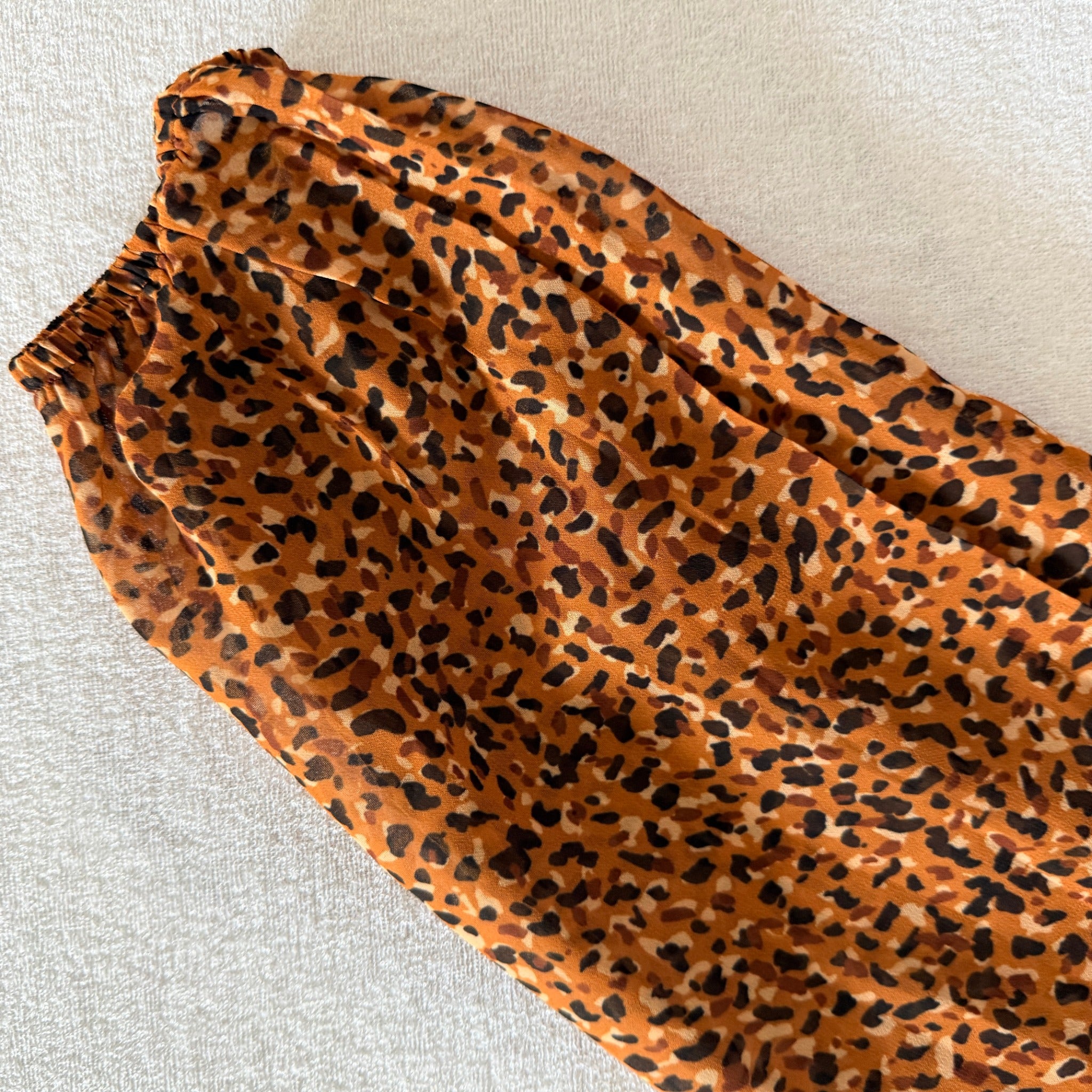Atmos&Here Yasmin Spice Leopard Print Polyester Maternity Mini Dress Sz 10 BNWT - Image 7