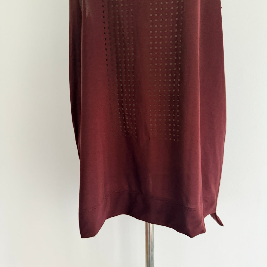Country Road Active Maroon Polyester Tank Top Womens Size S Gym Sportswear - Image 4