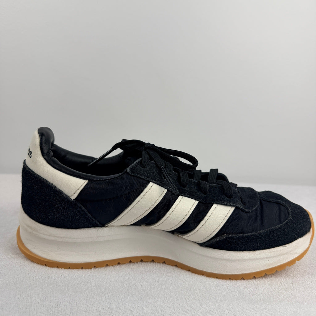 Adidas RUN 70s 2.0 Cloudfoam Black Youth Kids Size 5.5 Comfort Trainers Shoes  - Image 12