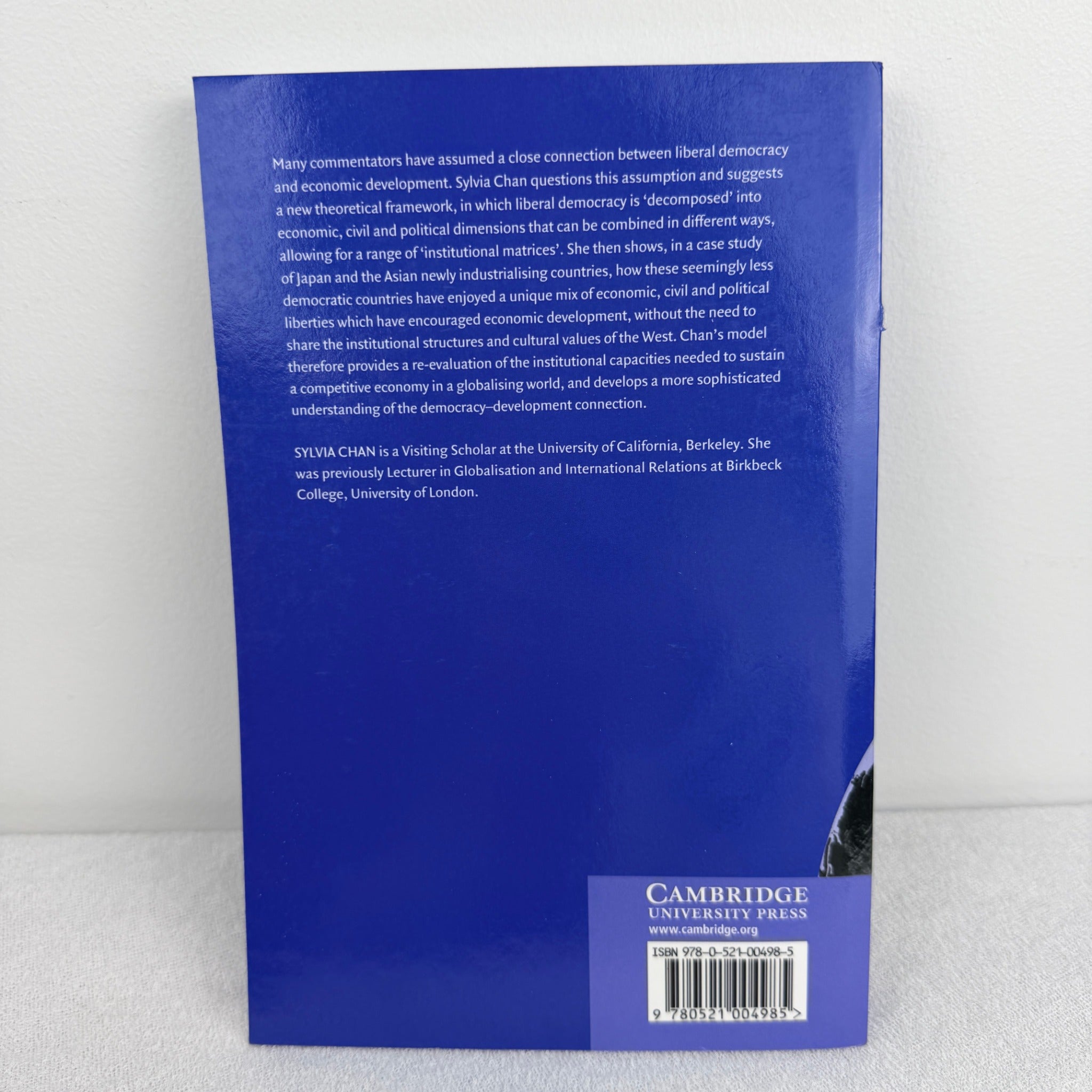 Cambridge University Press Academic Book - Liberalism, Democracy and Development by Sylvia Chan - Image 5