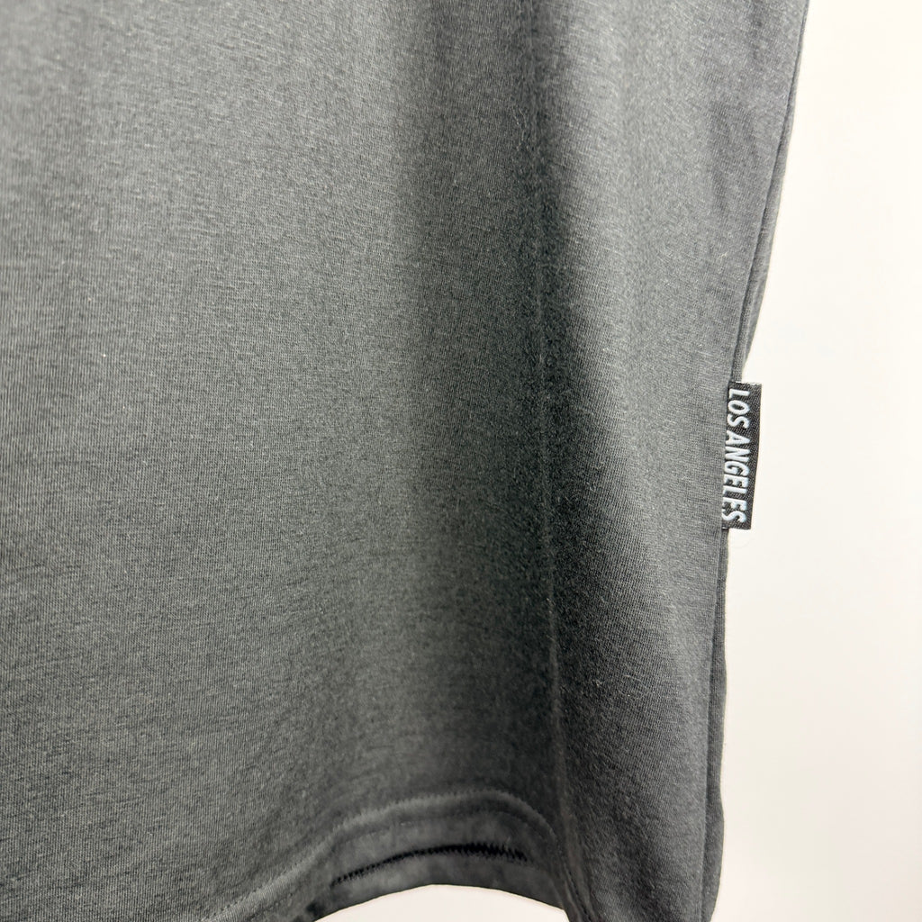 Los Angeles Urban DIY Black Poly Cotton Graphic T-Shirt Size 2XL Streetwear - Image 5