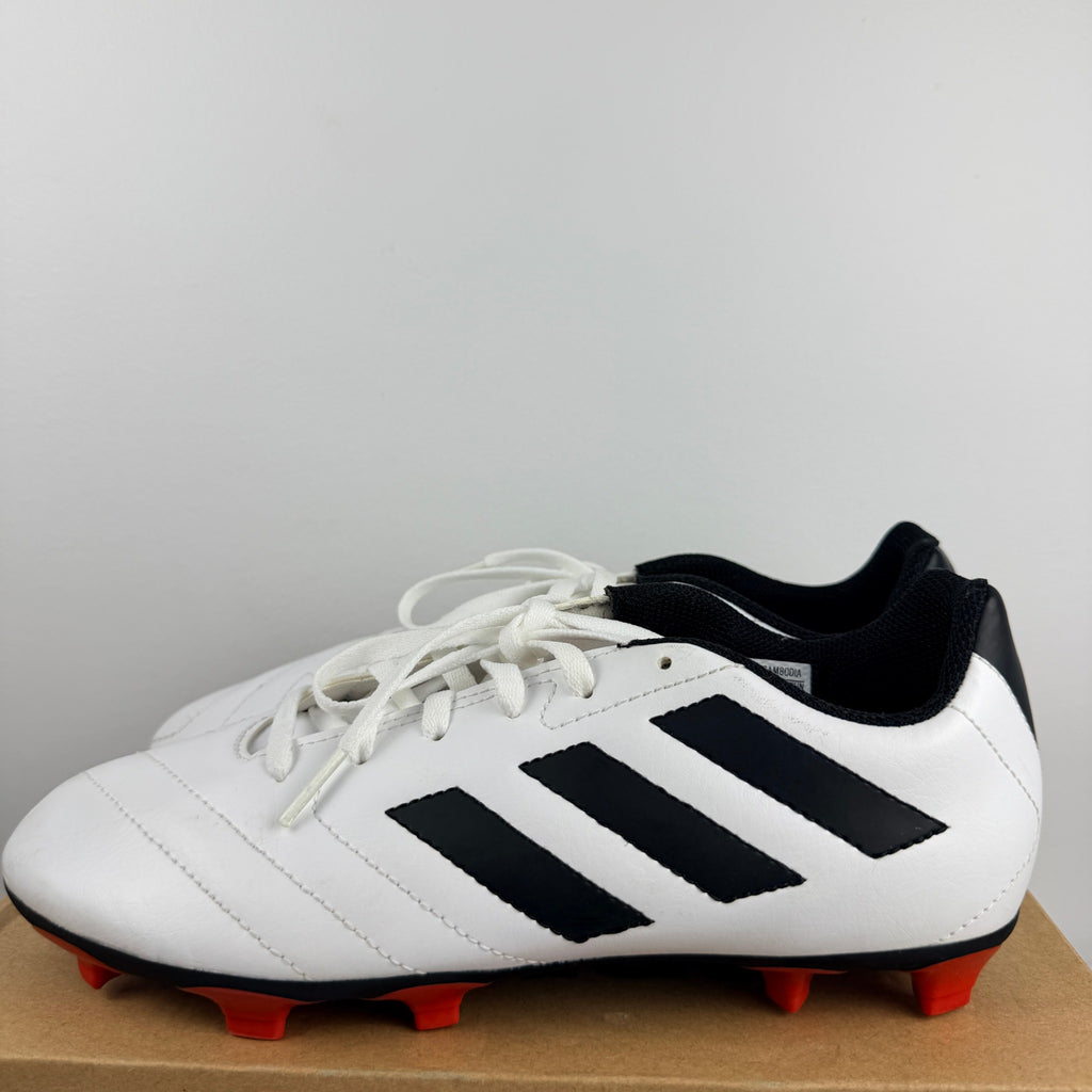 Adidas Goletto FG Junior Soccer Cleats - White/Black/Red Size US 6 - Image 5