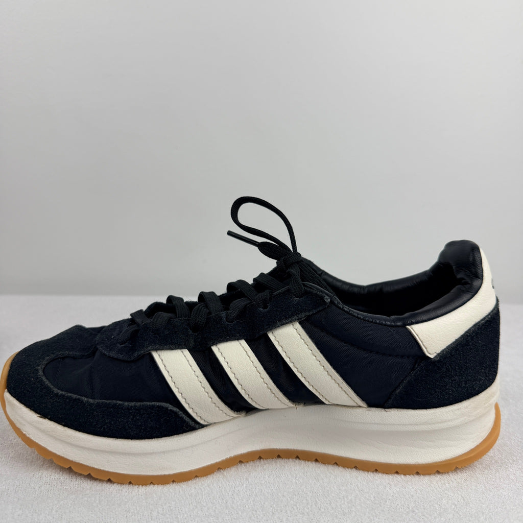 Adidas RUN 70s 2.0 Cloudfoam Black Youth Kids Size 5.5 Comfort Trainers Shoes  - Image 13