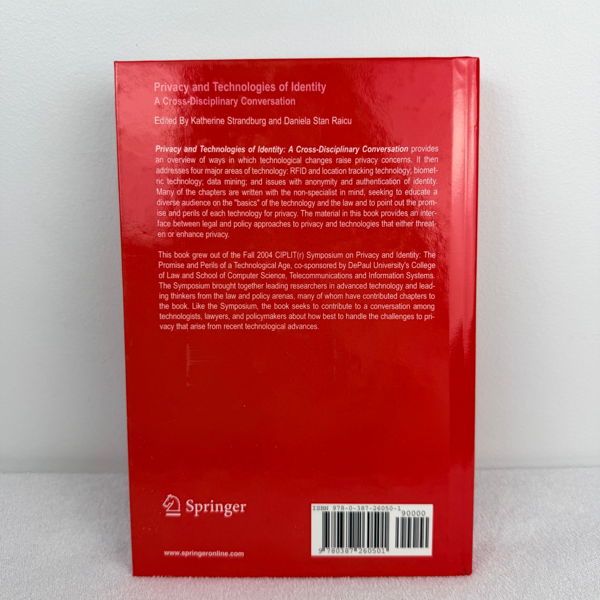 Privacy and Technologies of Identity: A Cross-Disciplinary Conversation - Image 3
