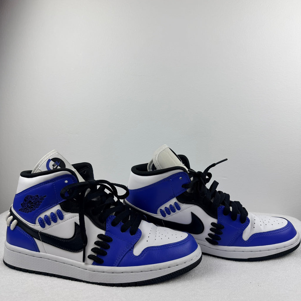 Nike Air Jordan 1 Mid SE Sisterhood Game Royal Sneakers Size US 8 - Image 12