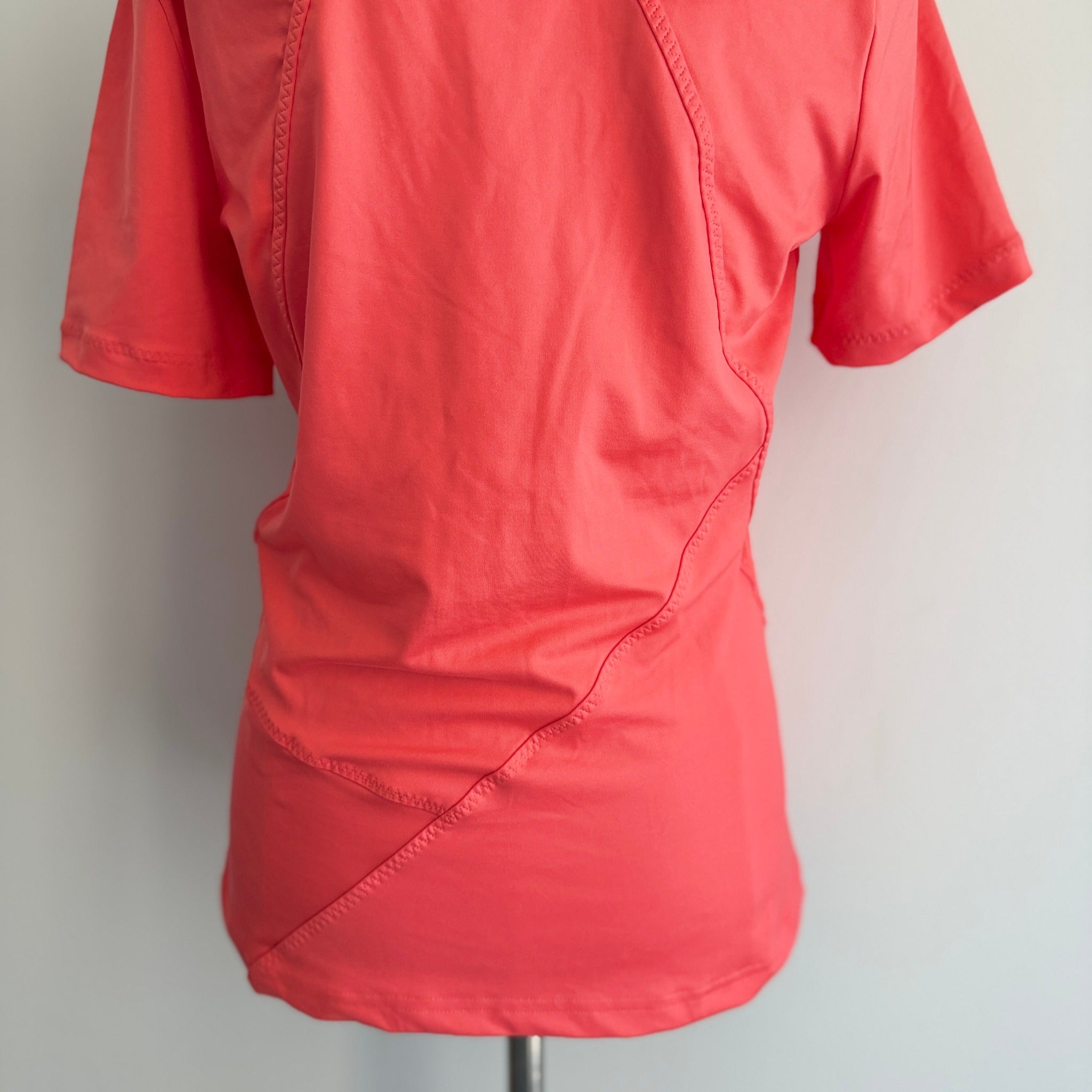 adidas stella mccartney by Stella McCartney Barricade Ruffle Top Orange Size M - Image 11