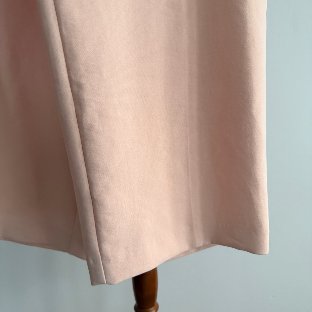 Tokito Petites Womens Blush Pink Recycled Polyester Wide Leg Trousers Size 12 - Image 8