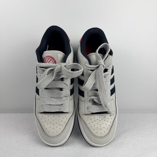 Adidas Breaknet 2.0 Sneakers - Classic White, Black, and Red Sporty Trainers, Size 5.5 - Image 2