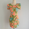 Sheike Floral Cotton Blend Mini Dress - Size 8 - Image 1