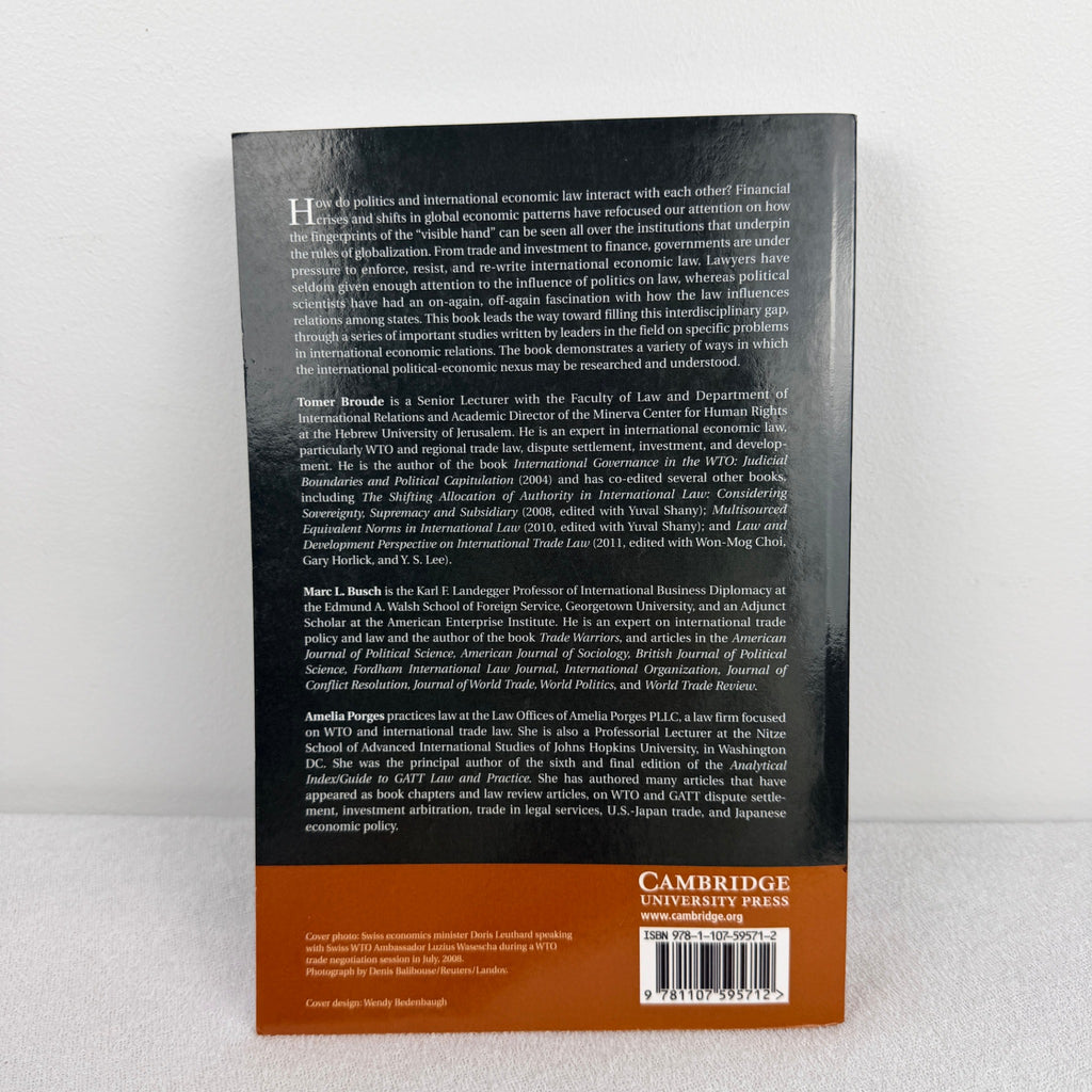 Cambridge University Press The Politics of International Economic Law - Essential Academic Resource - Image 3