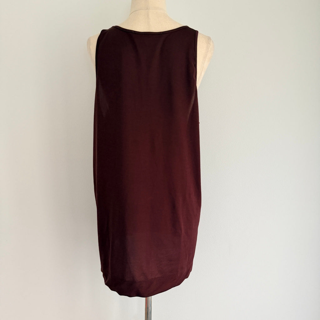 Country Road Active Maroon Polyester Tank Top Womens Size S Gym Sportswear - Image 2