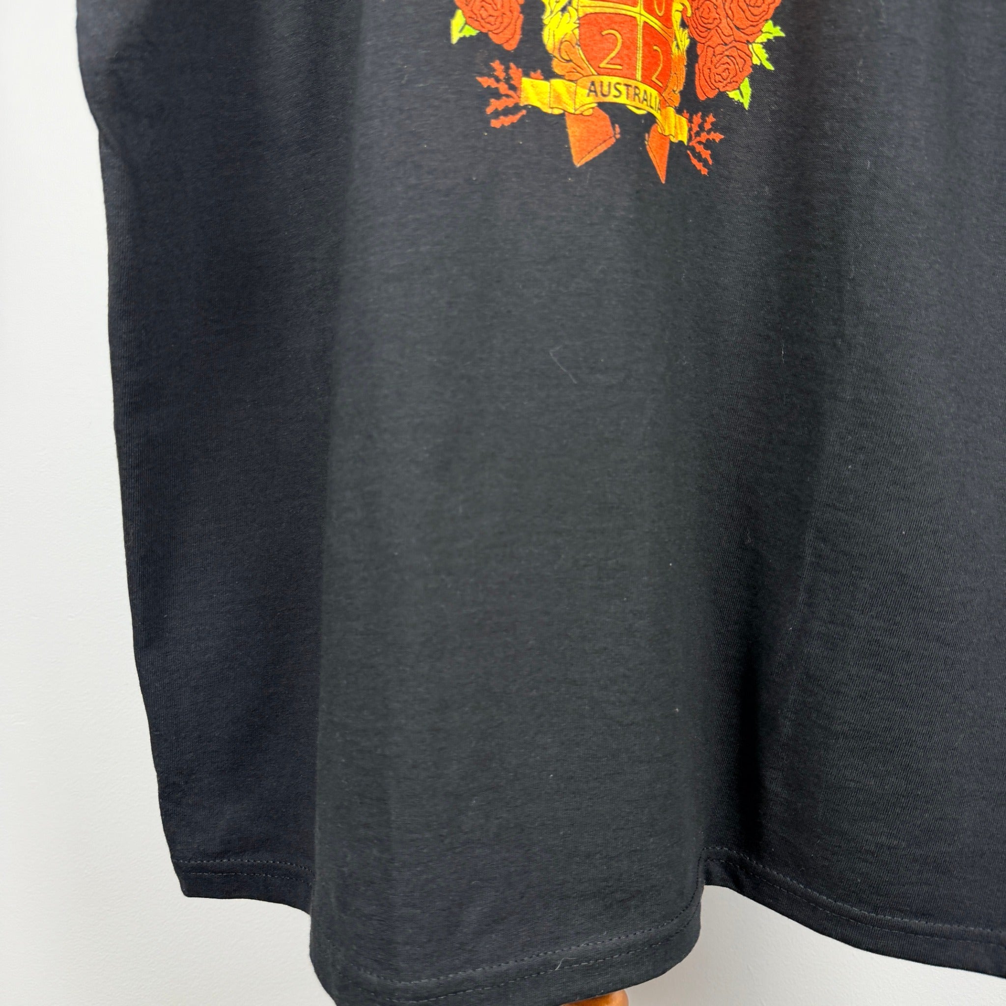Guns N' Roses 2022 Australia Tour Black Cotton T-Shirt Mens Size XXL Band Tee - Image 4