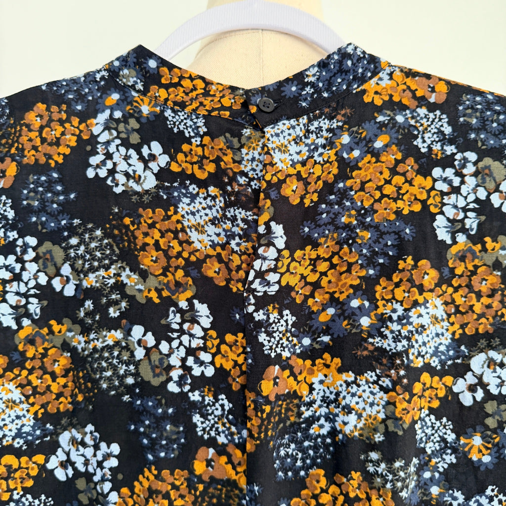 UNIQLO Womens Floral Print Viscose Sleeveless Shift Dress Size M Summer Casual - Image 12