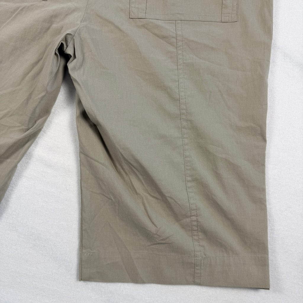 Verg Acrobat Cargo Shorts Size 10 Khaki Cotton Stretch Elastic Waist Casual - Image 11