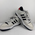 Adidas Breaknet 2.0 Sneakers - Classic White, Black, and Red Sporty Trainers, Size 5.5 - Image 1