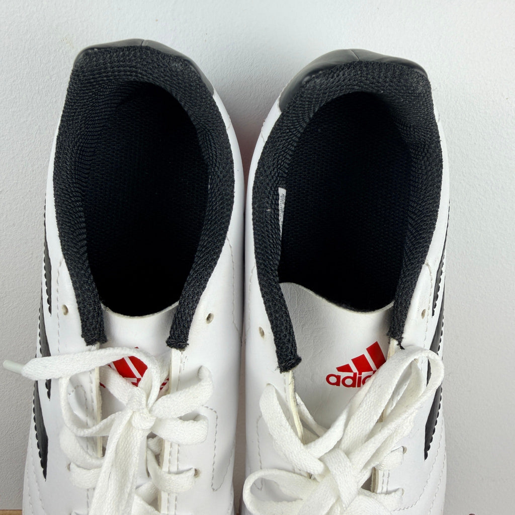 Adidas Goletto FG Junior Soccer Cleats - White/Black/Red Size US 6 - Image 10