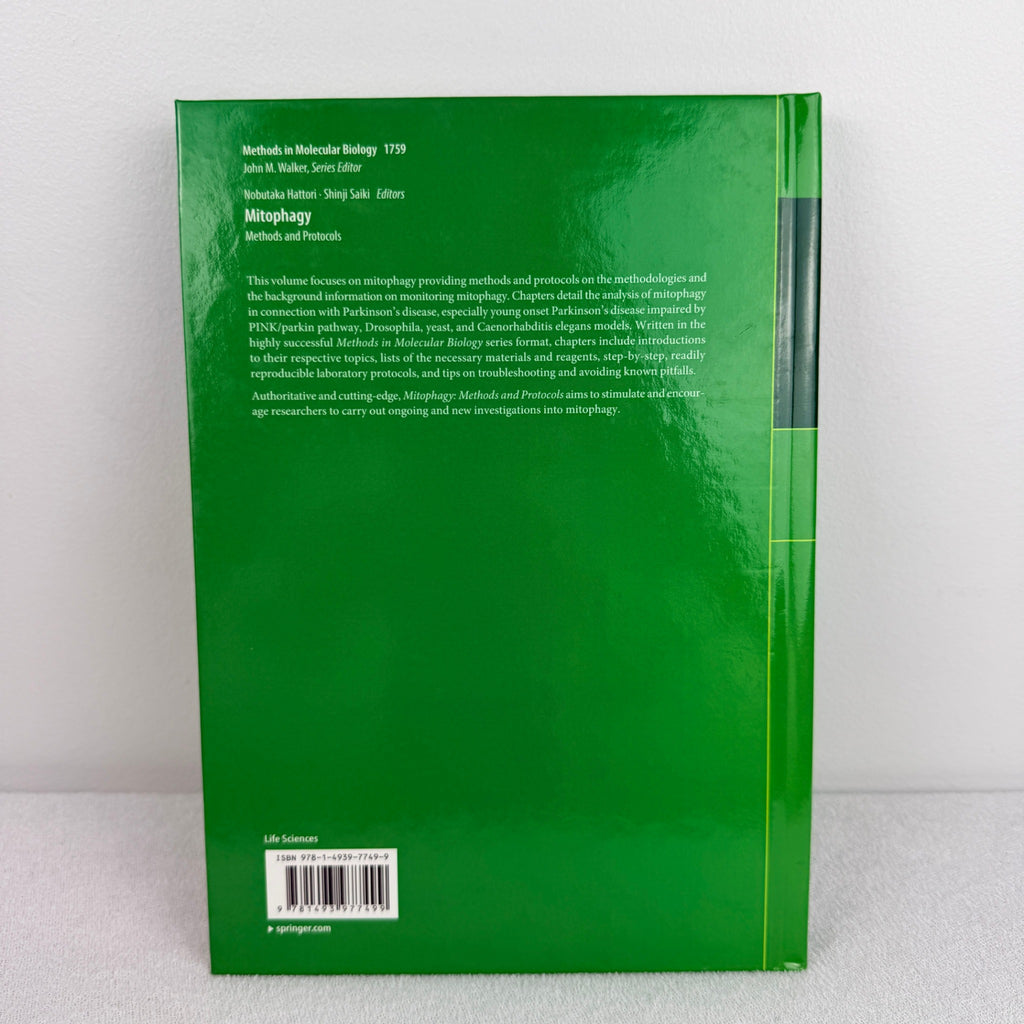 Mitophagy: Methods and Protocols (Methods in Molecular Biology, Vol. 1759) - Image 3
