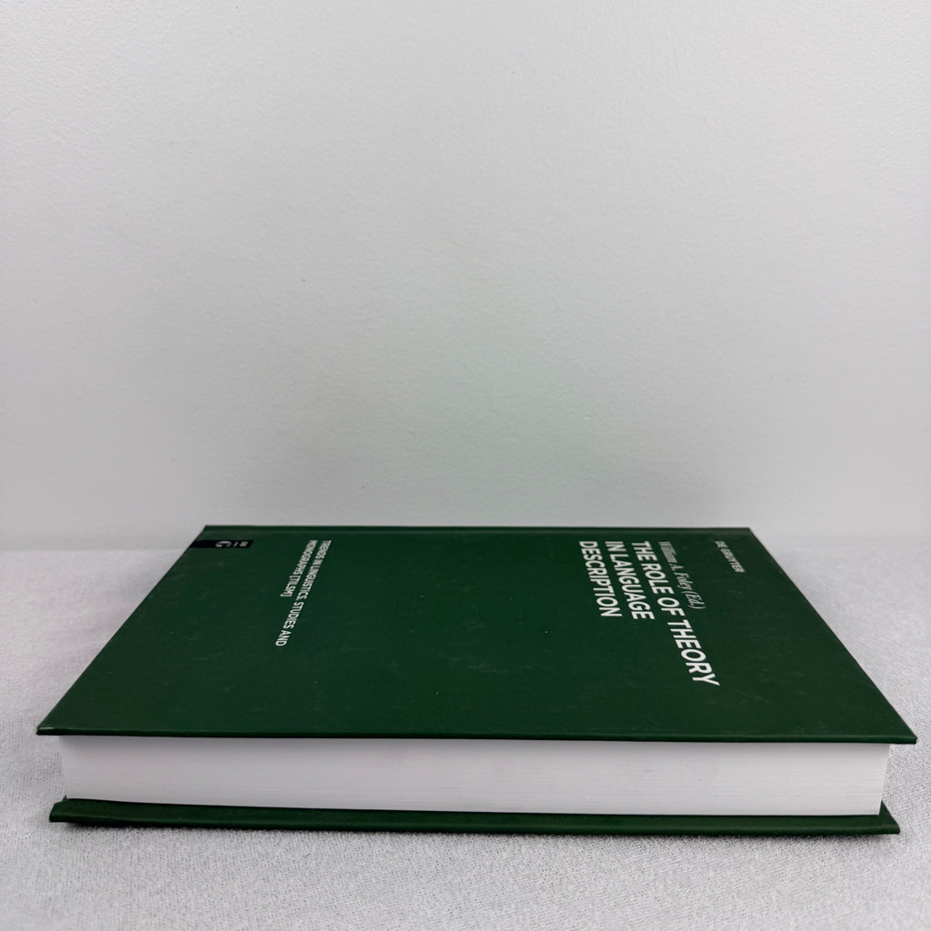 The Role of Theory in Language Description Edited by William A. Foley - Image 2