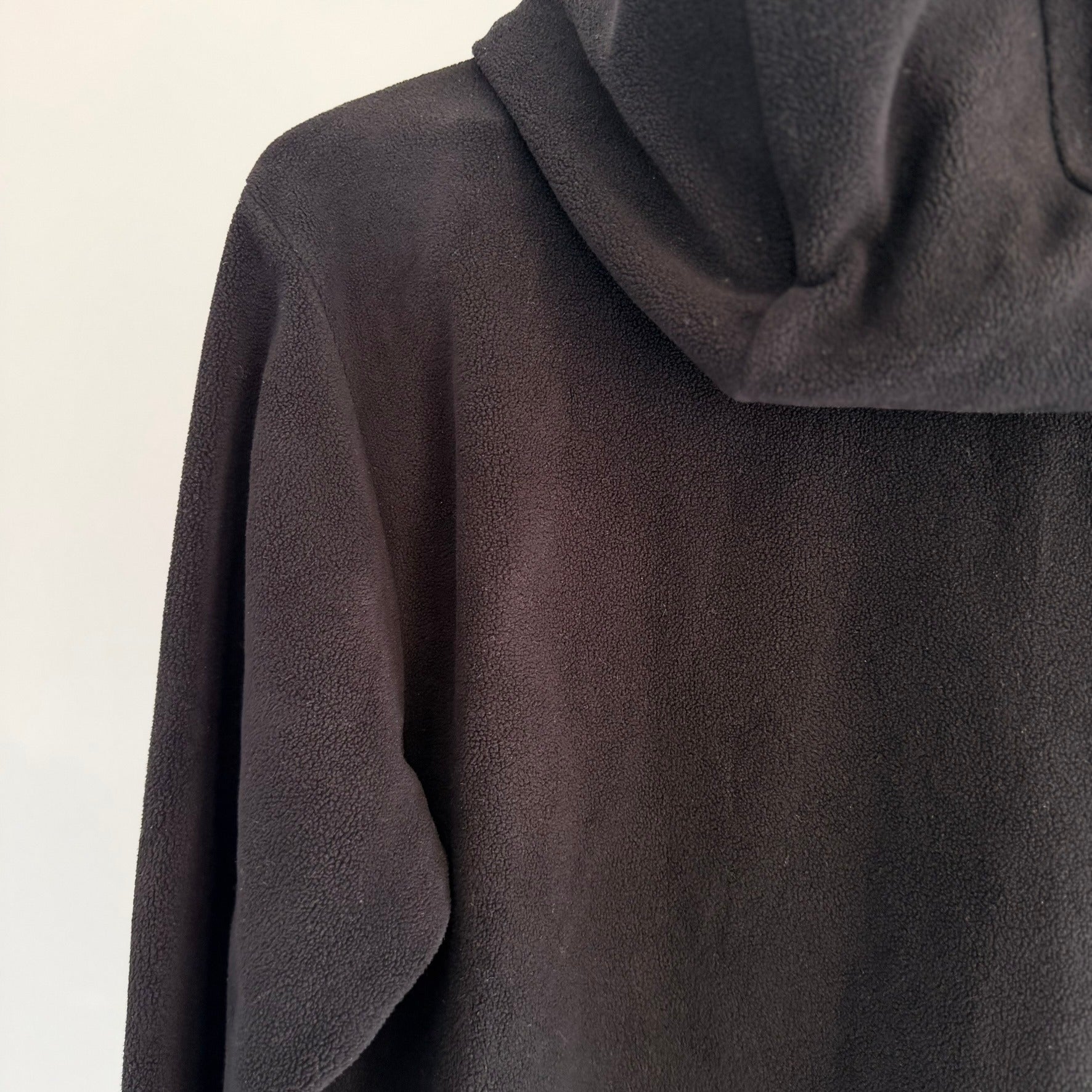 Adidas Originals Black Fleece Hoodie - Men's Size M - Image 12