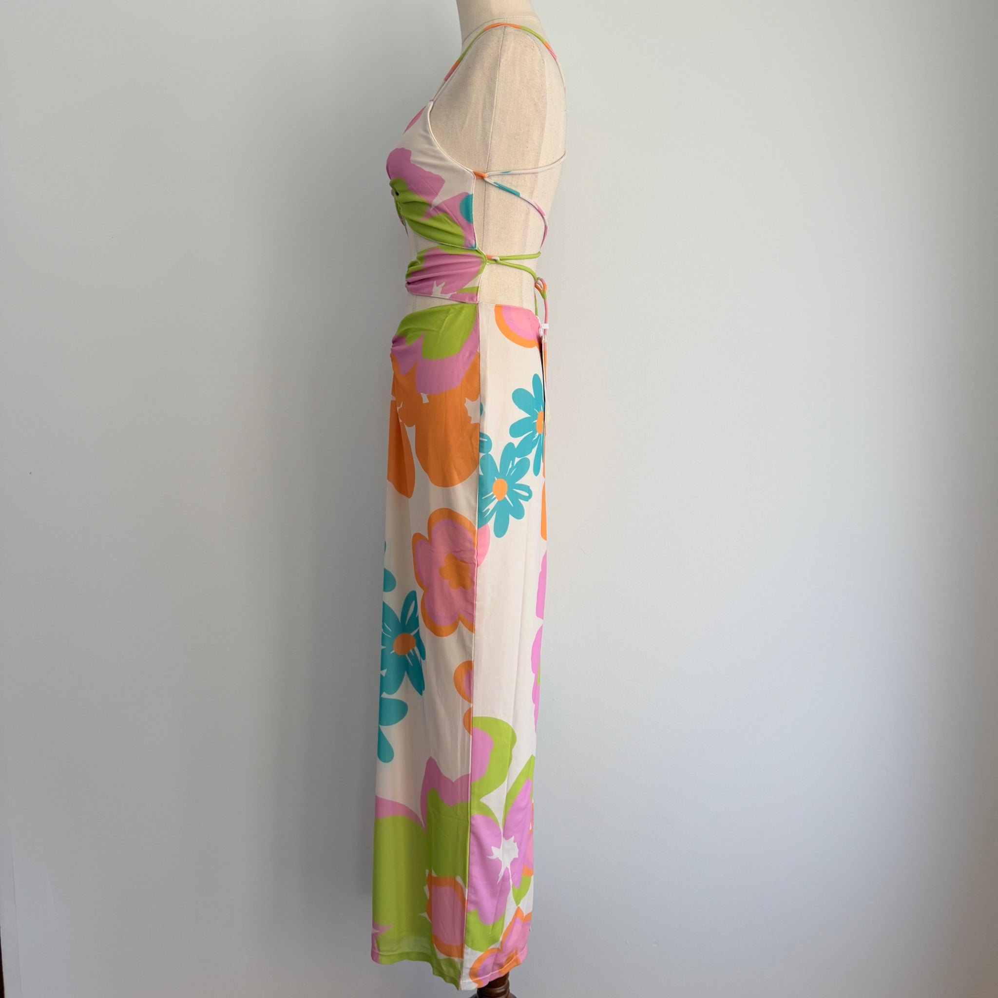 Sabo Cayli Cutout Dress Bubblegum Multi-Colour Size XS AU 6 NWT - Image 10