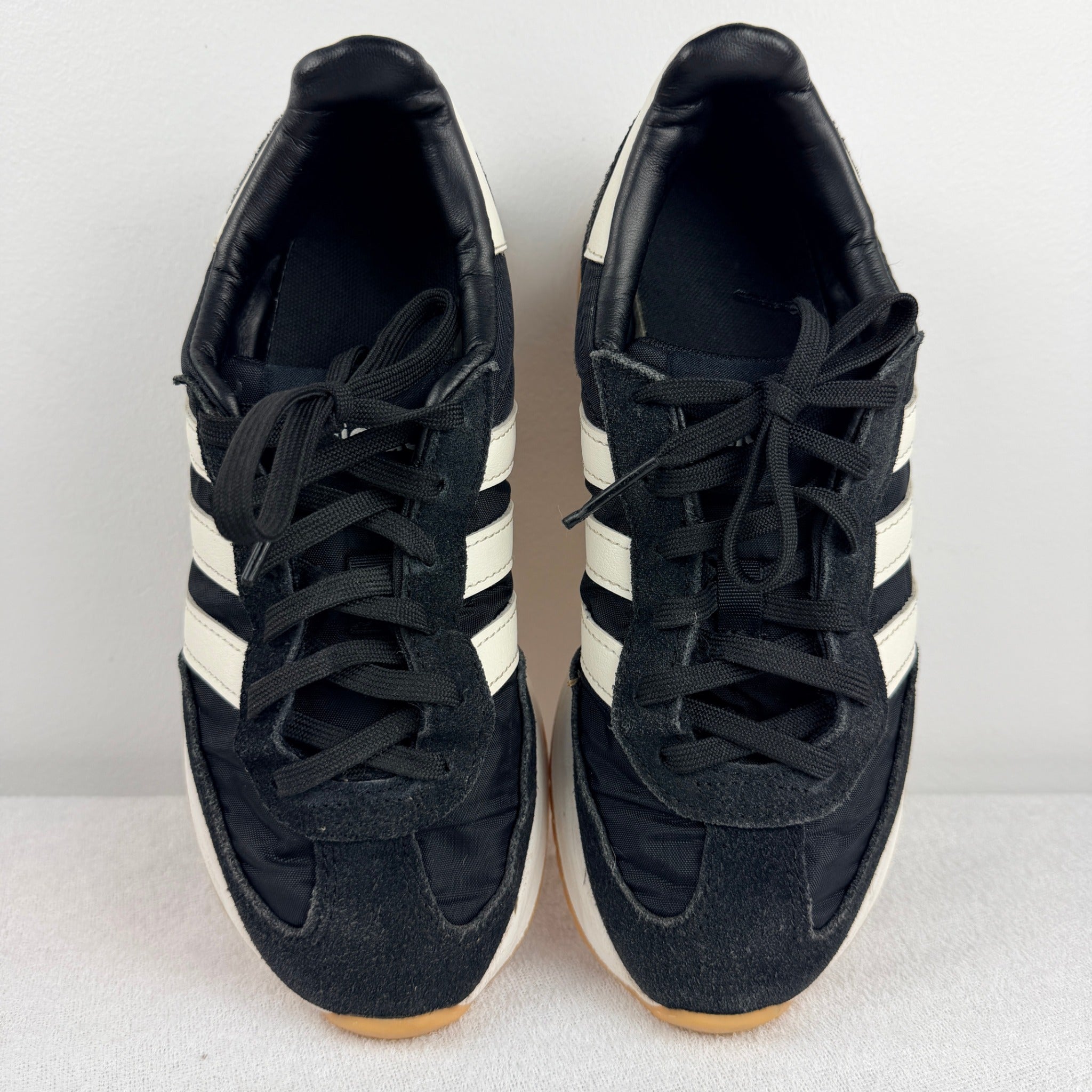 Adidas RUN 70s 2.0 Cloudfoam Black Youth Kids Size 5.5 Comfort Trainers Shoes  - Image 3